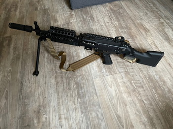 Afbeelding 4 van Tokyo Marui MK46 + Acetech predator mk 3 + LMG sling