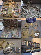 Afbeelding van Airsoft Kit + Replica tactical lancer lt 25 And Pistol full metal KJ KP-16 1911