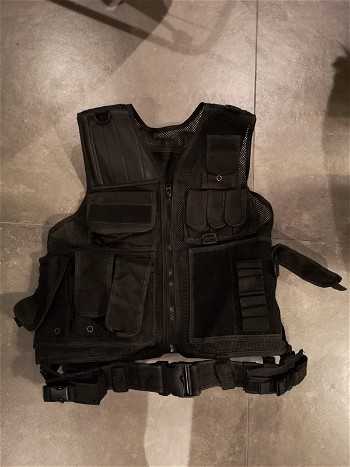 Image 3 for Tactical shirt + Tactical Broek + Zwart Vest