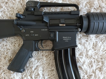 Bild 2 für M4/ M15 Replica met Nano ASR Mosfet, speedtrigger, 1 magazijnen , 1 Lipo batterij 11.1v