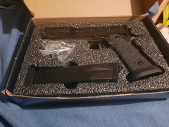 Imagen 2 de KLI Hi-Capa 4.3 Dark Viper Vollmetall GBB 6mm BB schwarz