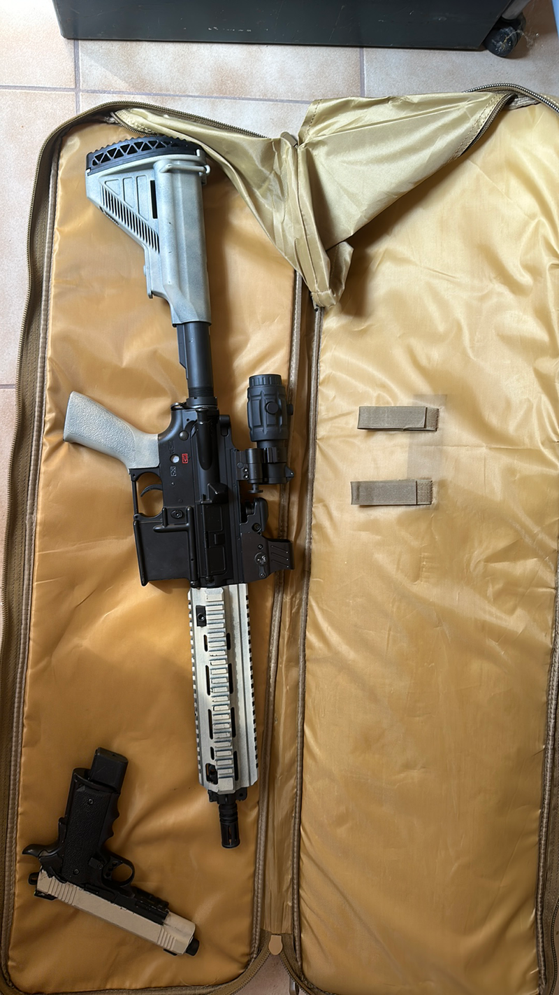 Image 1 for Lot Airsoft materiaal.