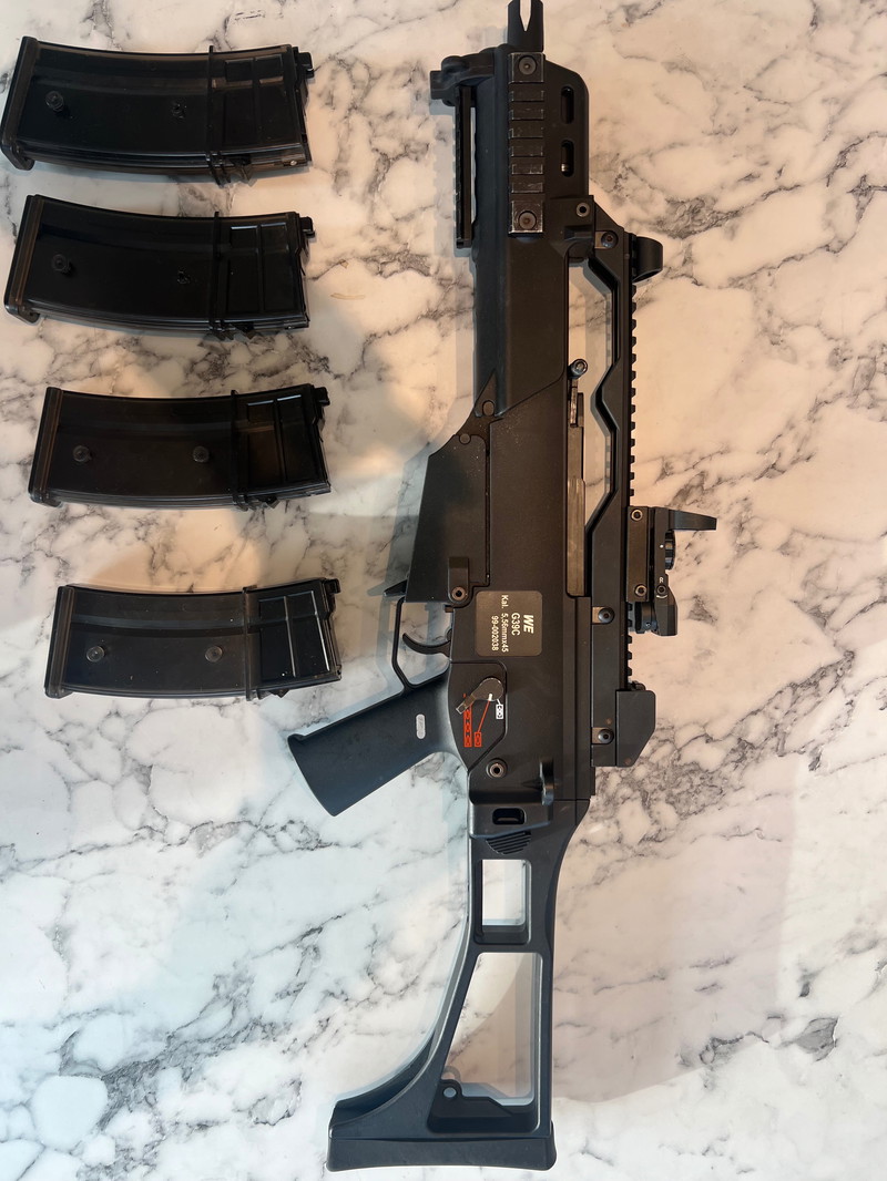 Image 1 pour WE M4 , WE M16A1 , WE G36 , MP5 AEG, M1A1 paratrooper carbine co2