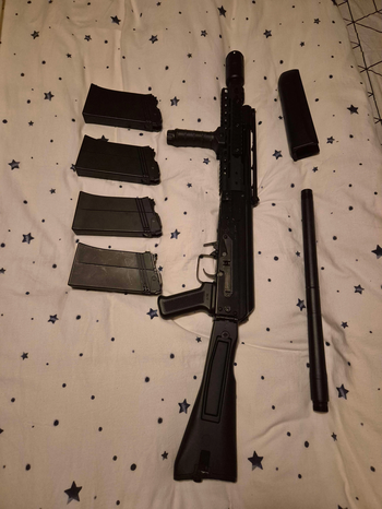 Afbeelding 2 van Saiga met short barrel + frontguard kit