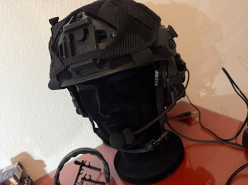 Afbeelding 2 van MTEK flux helm + novritsch premium headset