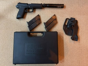 Image for Tokyo Marui SOCOM MK23 GBB - volledig geüpgraded - incl. 4 mags en holster