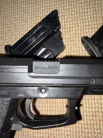 Immagine 4 di Tokyo Marui SOCOM MK23 GBB - 390 euro nieuwprijs - volledig geüpgraded - incl. 4 mags en holster