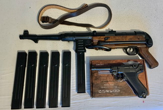 Afbeelding van Ww2 german set MP40 Luger P08