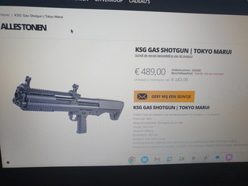 Bild 4 für KSG    TOKYIO MARUI     ( splinternieuw in doos)