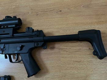 Image 4 pour MP5 met magazijnen, accus, lader, rail en red dot