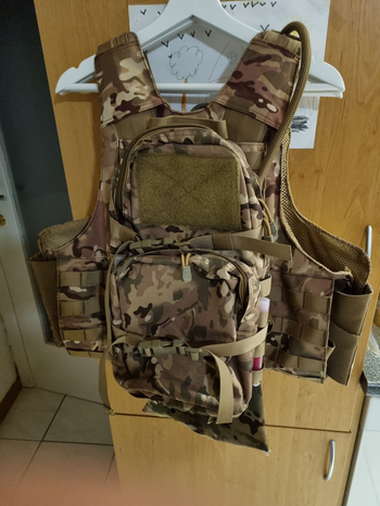 Afbeelding 2 van Plate carrier met pouches