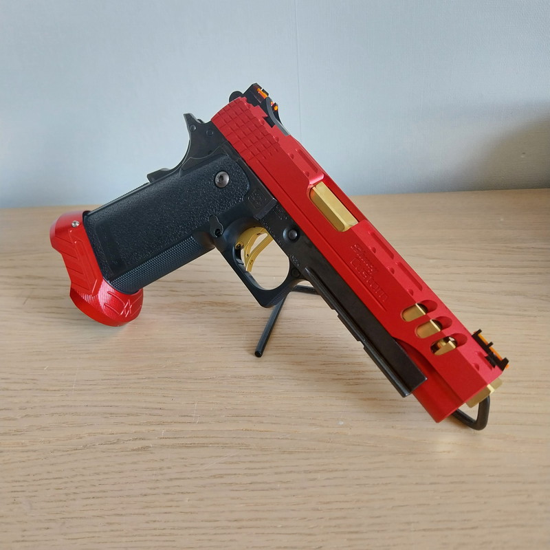 Image 1 pour Hi-Capa GSB Shuey 5.1 Slide Red / Gold