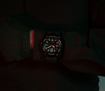 Afbeelding 2 van Military Watch GREEN | LED & Waterproof