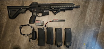 Imagen 2 de HK416 A5 GEN3 | AEG | Black | Umarex/VFC inc titan batterij & oplader + magazijnen