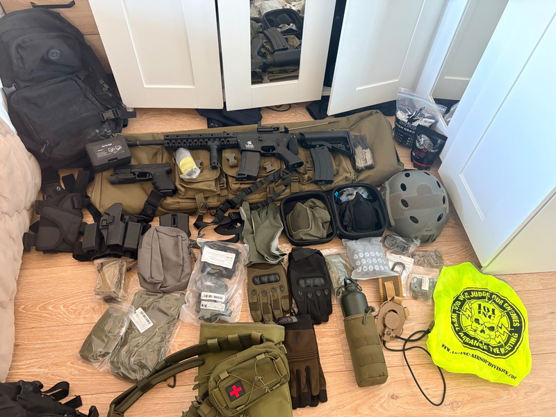 Image 1 pour Complete Airsoft set in1x meegespeeld