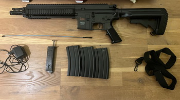 Image 2 pour Heckler & Koch HK416C Softair vollständiges Set + 2 Magazine und 1 Speedloader