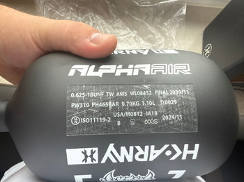 Imagen 3 de HK Army carbon hpa tank (68ci) (Nieuw!)