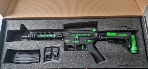 Afbeelding van LT-34 PDW Enforcer Battle Hawk 7P AEG Lancer Tactical - Bi-ton Vert