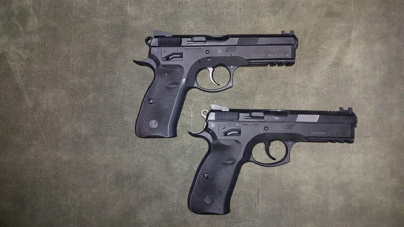 Bild 1 für 2 x CZ 75 SP01 Shadow | Pistool | GBB | ASG