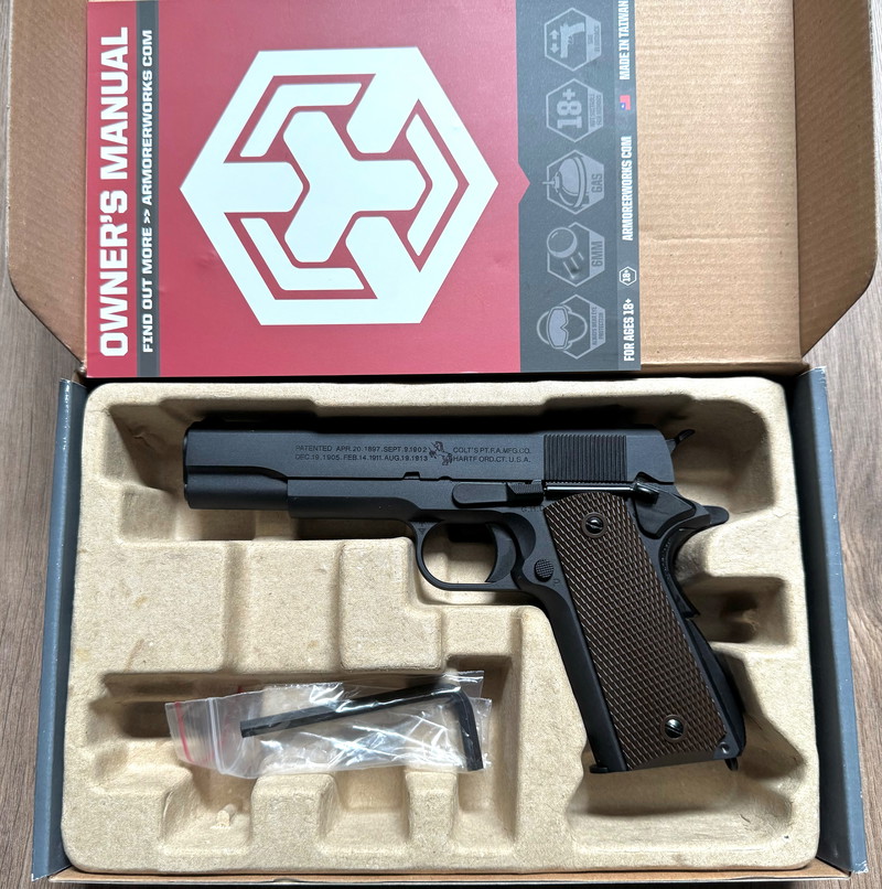 Bild 1 für AW Custom Cybergun COLT 1911 GBB