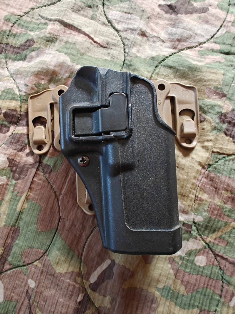 Image 1 for Originele Blackhawk! SERPA CQC Holster voor Glock 17/22 + S.T.R.I.K.E. MOLLE Platform