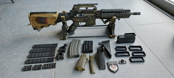 Image 2 for Custom M4 met Stand & kolfpouch & speedloader
