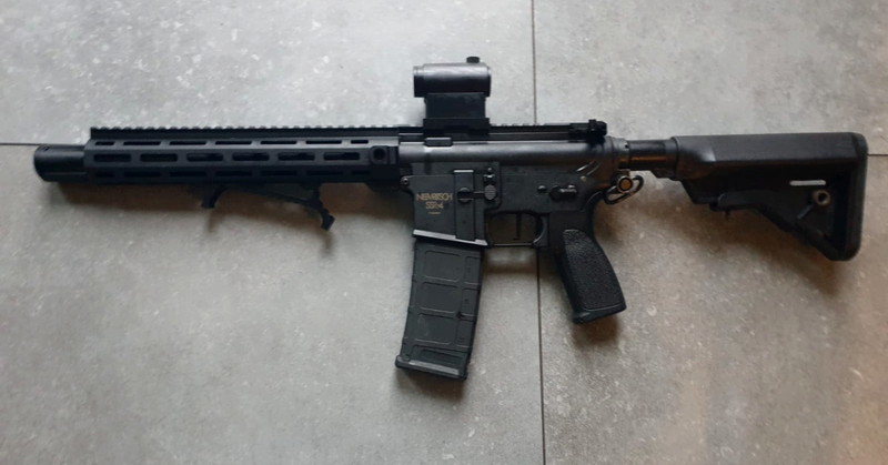 Afbeelding 1 van Novritsch SSR4 met originele mock supressor van Novritsch