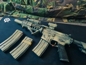 Image 2 for Custom Nuprol Delta Pioneer Defender + 3 mags