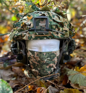 Image 2 for Dutch NFP Multitone camouflage helmet scrim