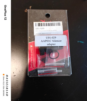Bild 2 für Action Army AAP-01C CNC Aluminium Silencer Adapter 14mm- schwarz