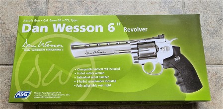 Afbeelding van Dan Wesson 6" Revolver CO2 ASG