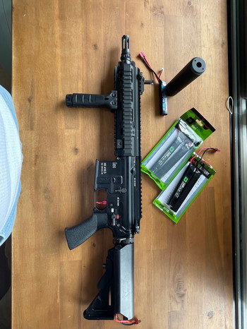 Afbeelding 3 van Tokyo marui hk416 D Devgru volledig geupgrade