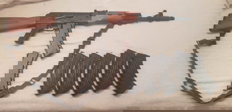 Imagen para Te koop ak47 real wood ics