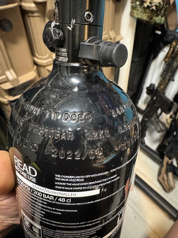 Bild 3 für HPA set  Dye 48ci / 3000 PSI + regulator + slang (plug & play)