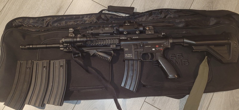 Image 1 for Tokyo Marui HK416 + attachments