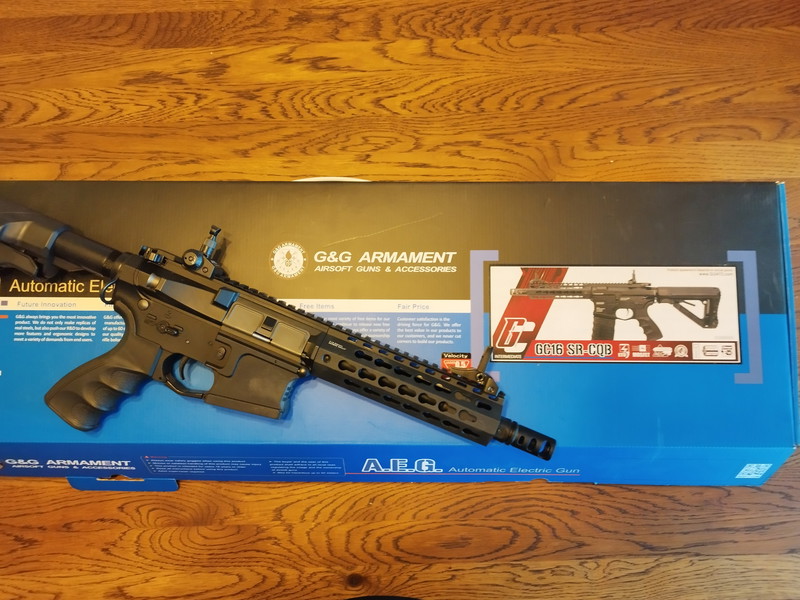 Imagen 1 de G&G GC16 E.T.U. SR CQB 0.5J Softair Gewehr