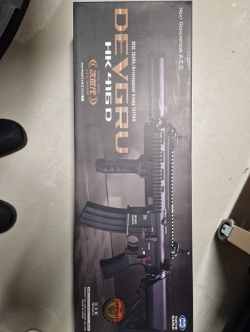 Image 2 pour Tokyo Marui HK416 DEVGRU - AEG - Black + Extra's
