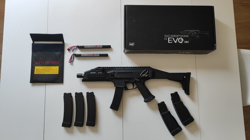 Bild 1 für ASG Scorpion EVO 3 A1 : Pack prêt à jouer