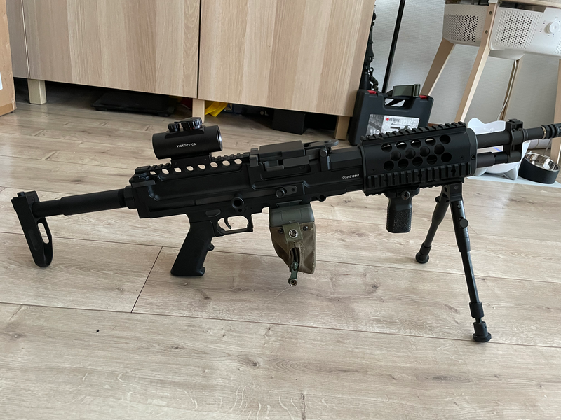 Image 1 for KAC STONER LMG AEG - BLACK - ARES