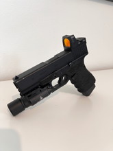 Image for WE glock 19 gen 4 | red dot | flashlight | stippling