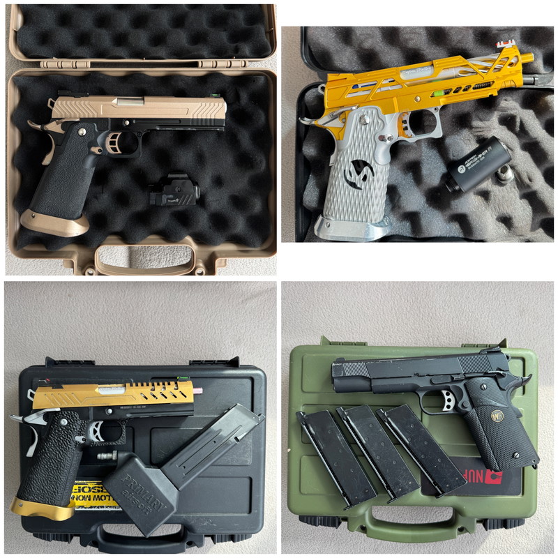 Image 1 pour Airsoft spullen te koop complete collectie Alles in 1 koop