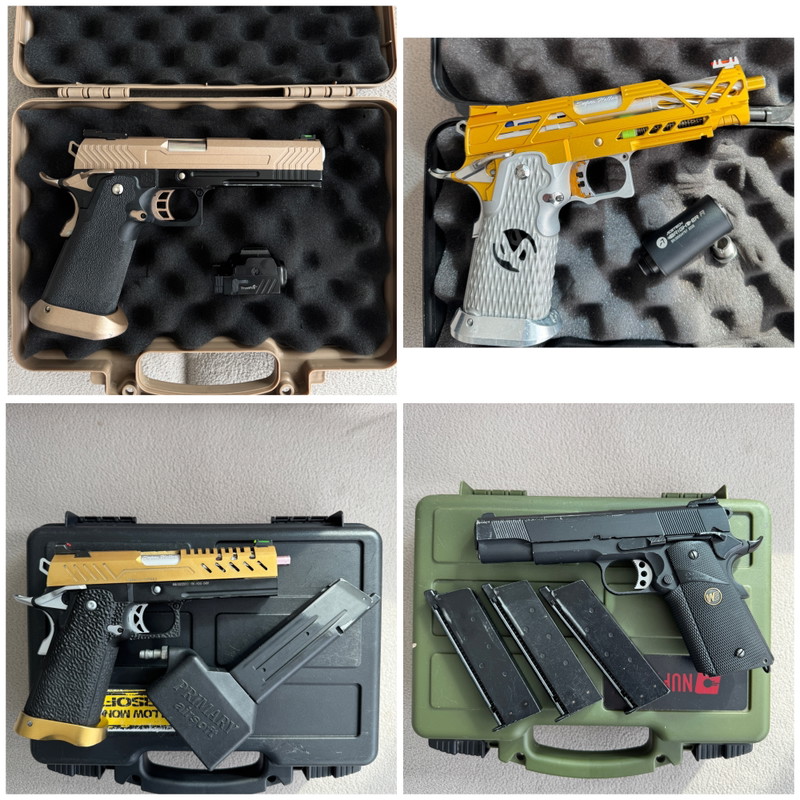 Bild 1 für Airsoft spullen te koop complete collectie Alles in 1 koop