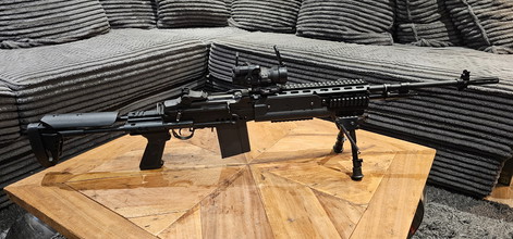 Afbeelding van G&G M14 EBR AEG met real steel montage