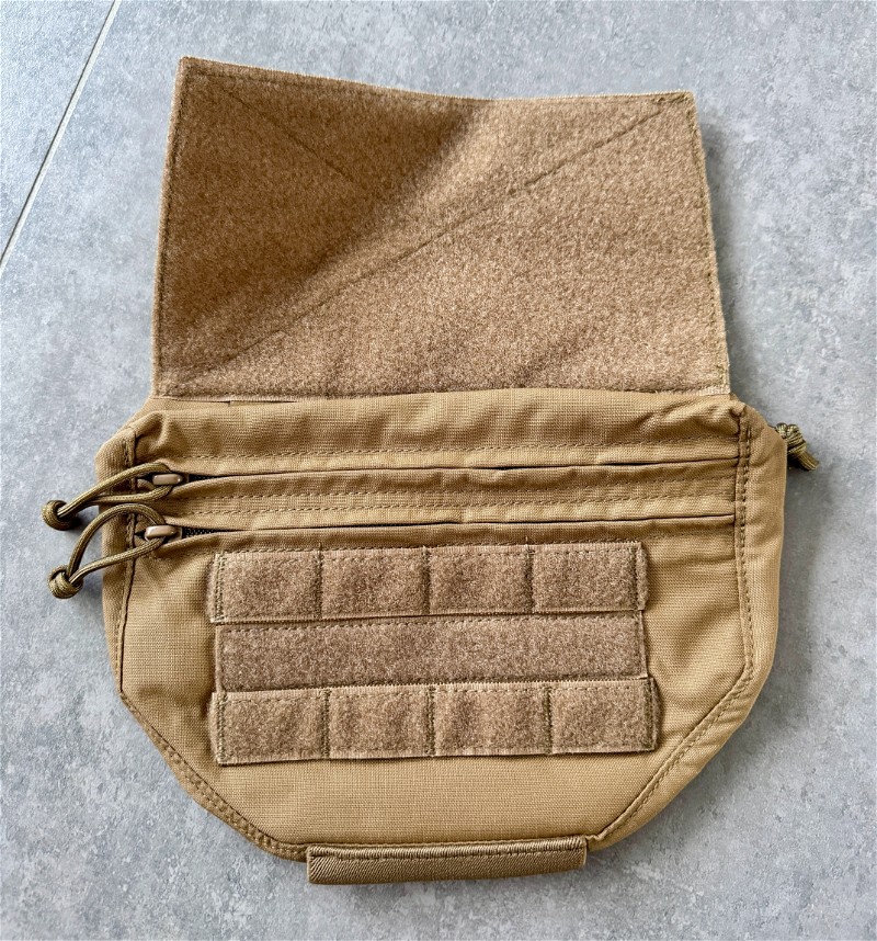 Image 1 for WAS Drop down velcro ultility pouch - Coyote Tan