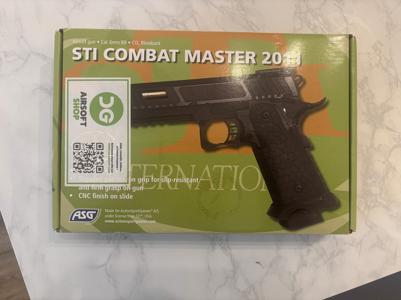 Imagen 1 de STI Combat Master Co2 Full Metal ASG - Noir