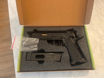 Imagen 2 de STI Combat Master Co2 Full Metal ASG - Noir