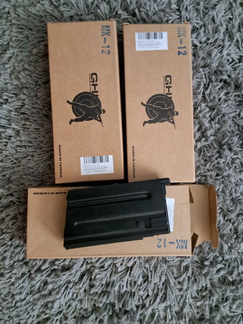 Bild 1 für ghk Gasmagazine für Mk12 und M4