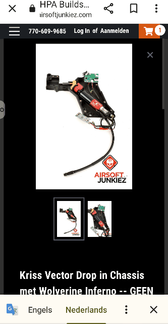 Image 1 for Kriss vector Hpa drop in kit