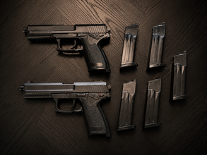Image pour 1X upgraded STTi MK23 2 mags en holster