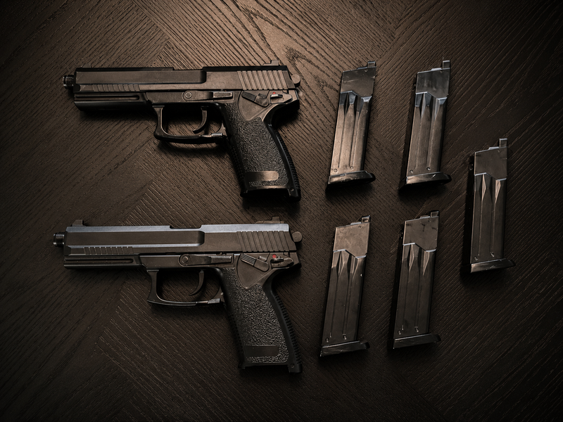 Afbeelding 1 van 2X STTi MK23 5 mags en holster